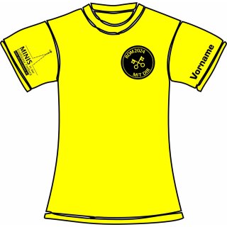 BLK ROM 2024 Unisex Shirt, 180g/m², klassisches Logo, schwarzer Aufdruck