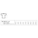BLK ROM 2024 Unisex Shirt, 180g/m², minimalistisches Logo, schwarzer Aufdruck