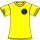 LGT BLK ROM 2024 leichtes Damen Shirt, 150g/m², klassisches Logo, schwarzer Aufdruck