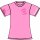 LGT PNK ROM 2024 leichtes Unisex Shirt, 150g/m², minimalistisches Logo, pinker Aufdruck